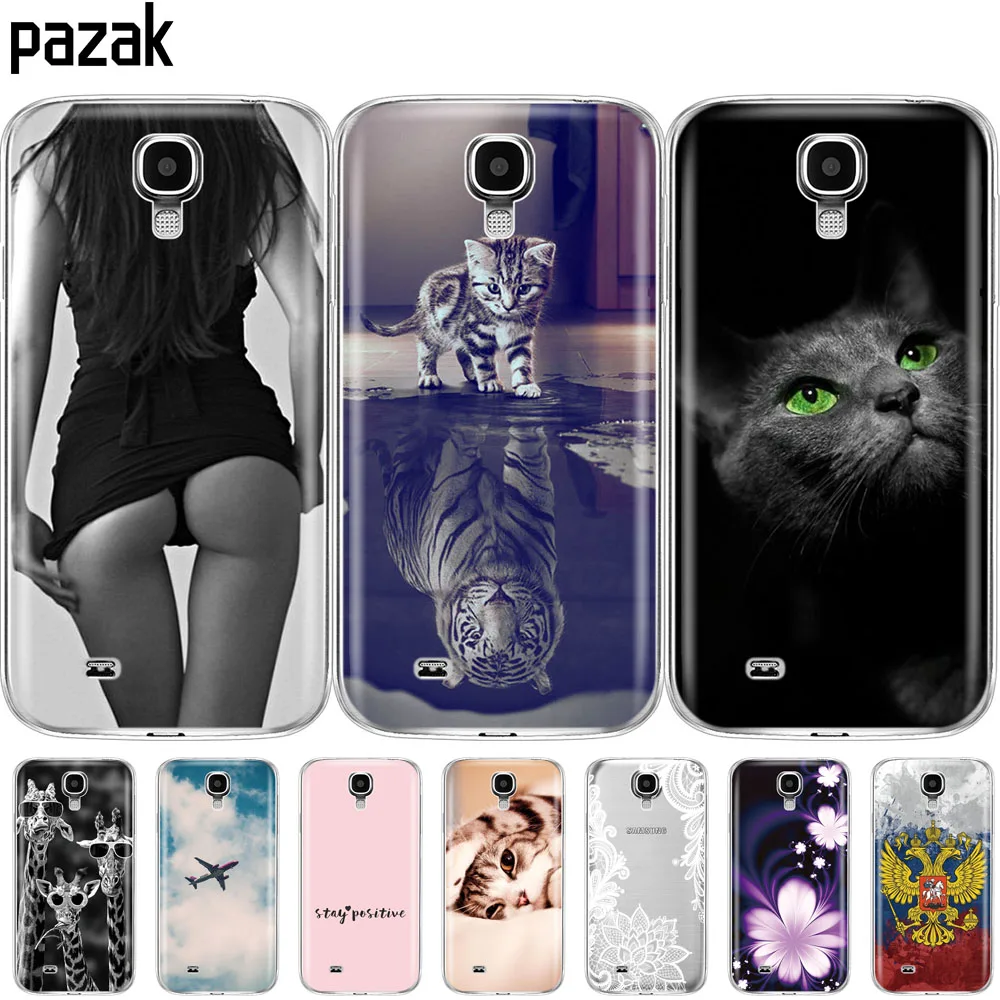 Мягкий силиконовый чехол для Samsung Galaxy S4 i9500, мягкий чехол из ТПУ для Samsung S4, чехол для телефона, полная защита 360 для S 4