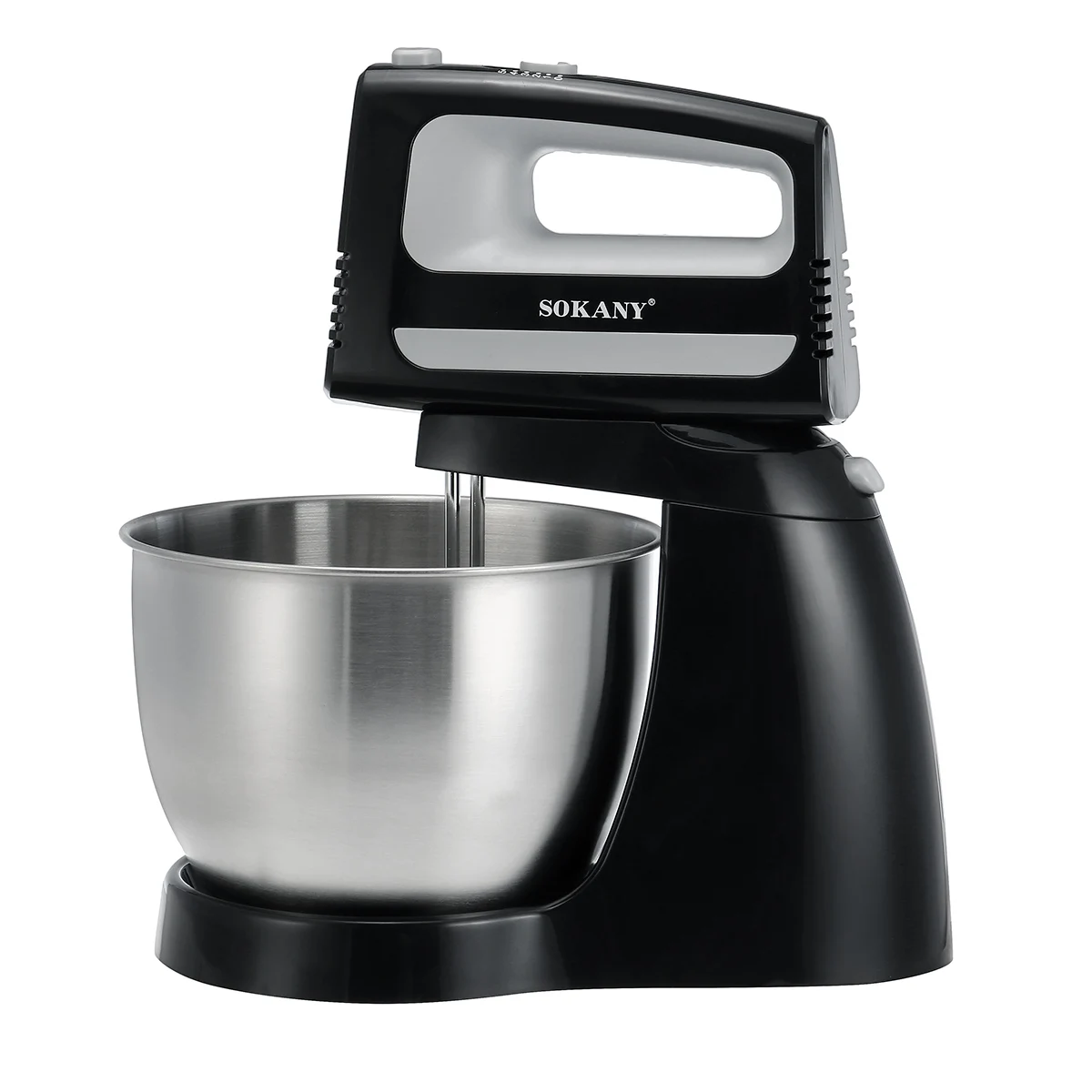 

5 Speed Multi Food Stand Mixer 3.5L Stainless Steel Bowl Electric Egg Whisk Dough Cream Blender Whipping Cream Beater Machine