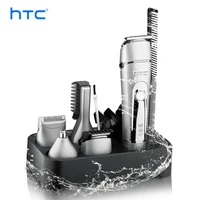 htc 5 in 1 multifunction grooming kit professional hair cutter clipper hair trimmer machine for men body nose ear trim at 1206