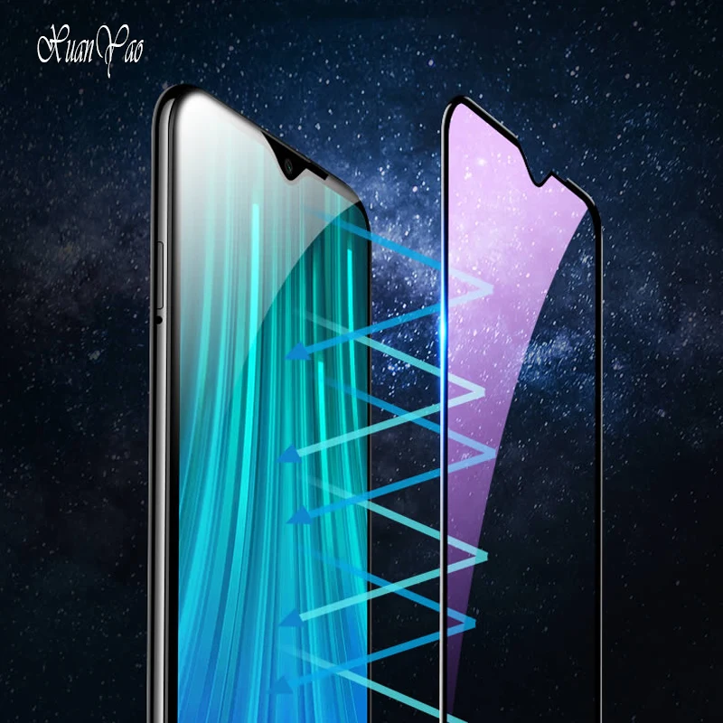 Стекло XUANYAO для Xiaomi Redmi Note 8T 8 Pro закаленное стекло с полным покрытием Защита экрана