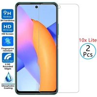 protective tempered glass for honor 10x lite screen protector on honer onor 10xlite 10 x x10 light 10xlight 6 67 safety film 9h