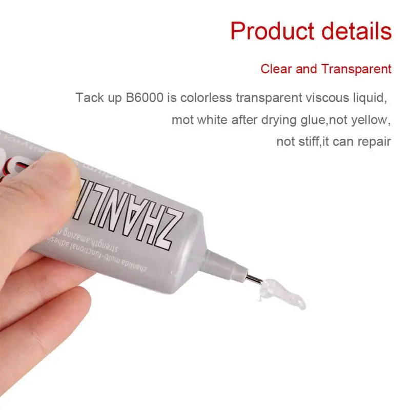 4Pcs 15ml Liquid Glue B-6000 Rubber Wood Metal Paper B6000 Super Clear Epoxy Resin Adhesive Jewelry Strong Fabric Plastic School - купить по