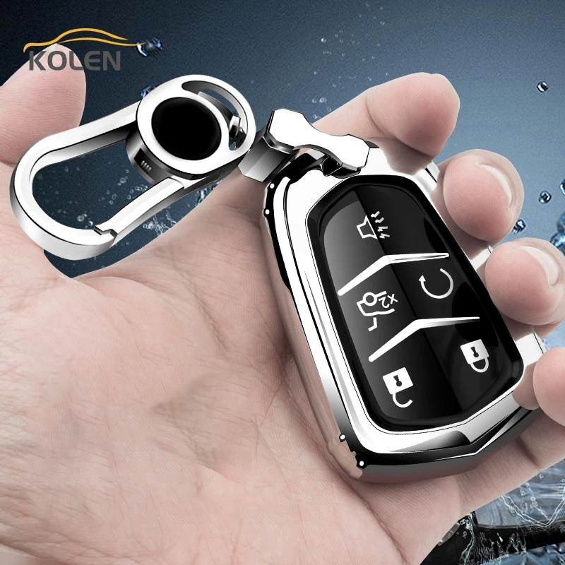 

Soft TPU Car Remote Key Case Cover For Cadillac ESV Escalade CTS XTS SRX ATS CT5 XT5 XT6 XLS Protective Shell Fob Accessories