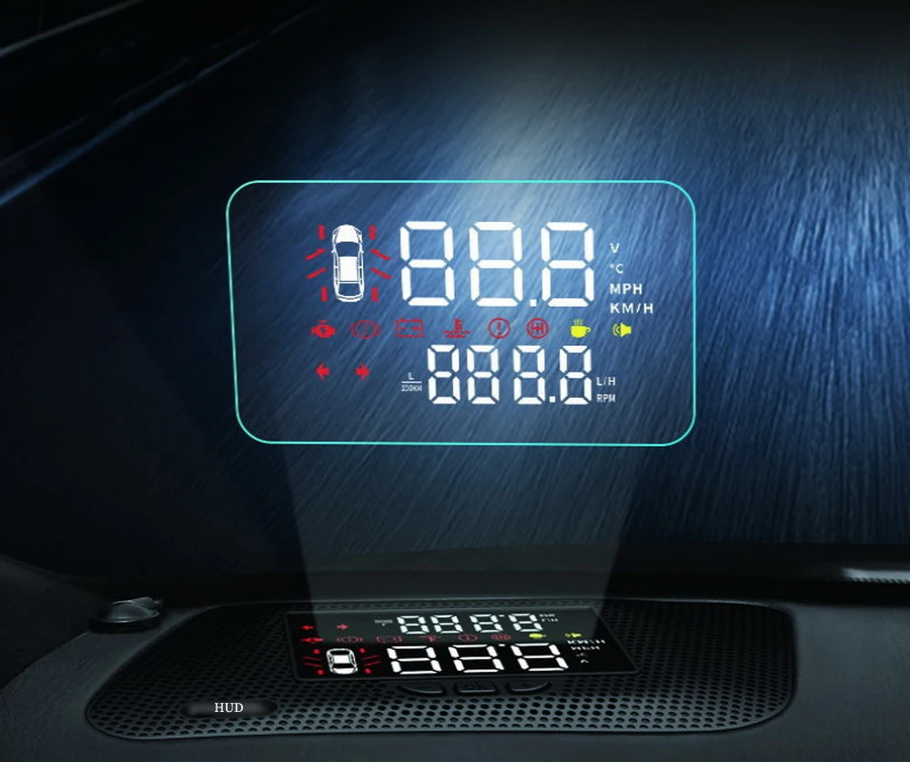 Liandlee Автомобильный дисплей HUD для Infiniti QX56 2010~ безопасное вождение экран OBD II проекционный Спидометр лобовое стекло
