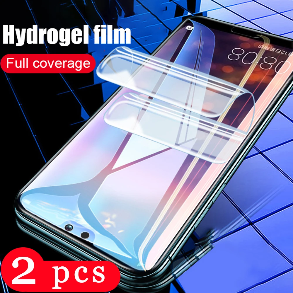 2 шт. мягкая Гидрогелевая пленка с полным покрытием для huawei mate 30 pro защитная 9 10 20x20