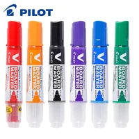 pilot wytebord marker 5pcslot 2 3mm medium bullet whiteboard liquid ink blackblueredvioletorangegreen round