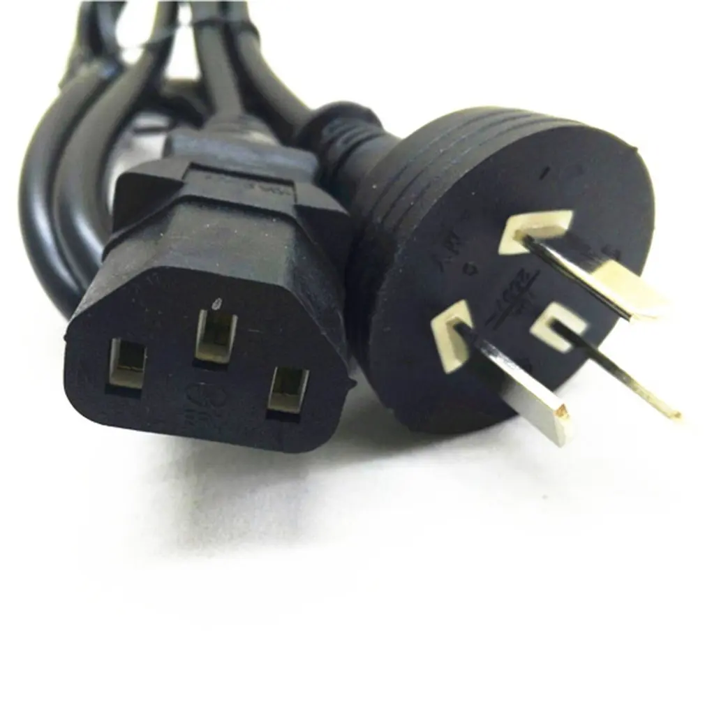 U Australia New Zealand plug 3pin extension Cord 1.8m IEC320 C19 to AU 3-Prong Plug AC Power Cable Lead Adapter Generic | Компьютеры и
