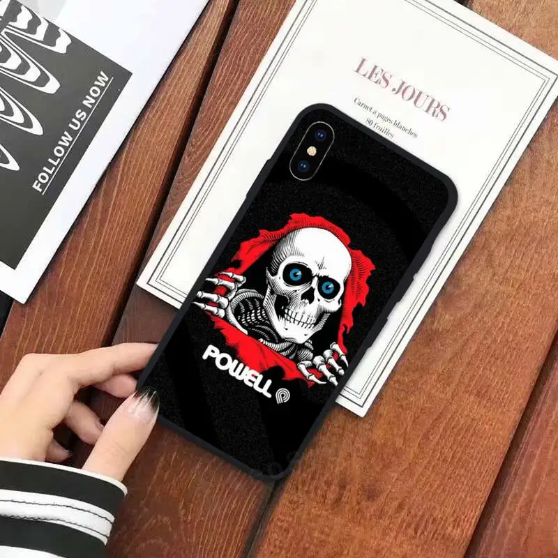 

Powell Peralta Skateboard brand Phone Case for iPhone 11 12 mini pro XS MAX 8 7 6 6S Plus X 5S SE 2020 XR