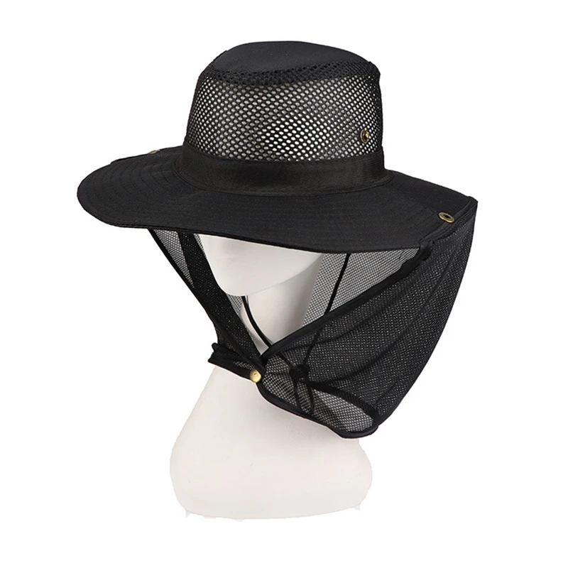 

Men and WomenTactical Hat Big Eaves Mesh Benni Hat Men's Outdoor Sports Sunscreen Hat Fishing Mountaineering Hunting CS Tactics