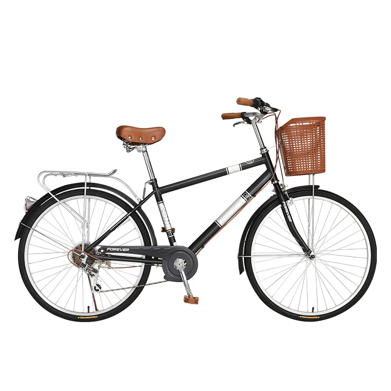 

Adult Men's Commuter 26-inch 7-speed Retro City Riding Ordinary Stepping Speed Bicycle