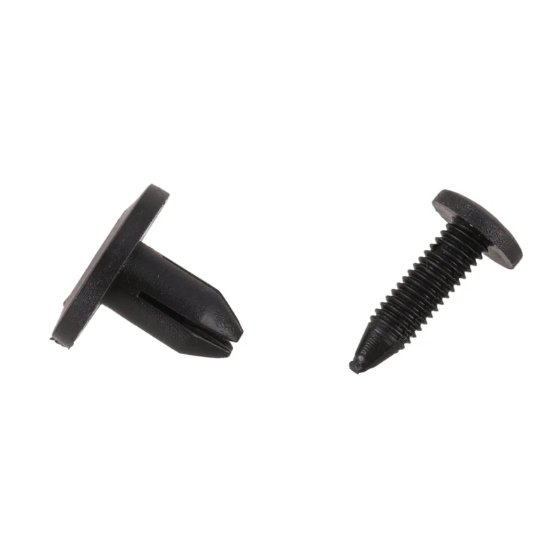

50pcs 6mm Plastic Push Type Rivet Bumper Pin Clips
