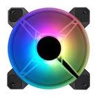 Хит продаж, чехол RGB для вентиляторов 120 мм, ультра-тихий RGB проектор с пультом дистанционного управления, регулируемая скорость, цветной охладитель GDeal