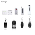 Код обучения 1527 EV1527 для ворот гаража, управление дверью, ler ключ, 433 МГц передатчик, RF пульт дистанционного управления работает с Swith wifi