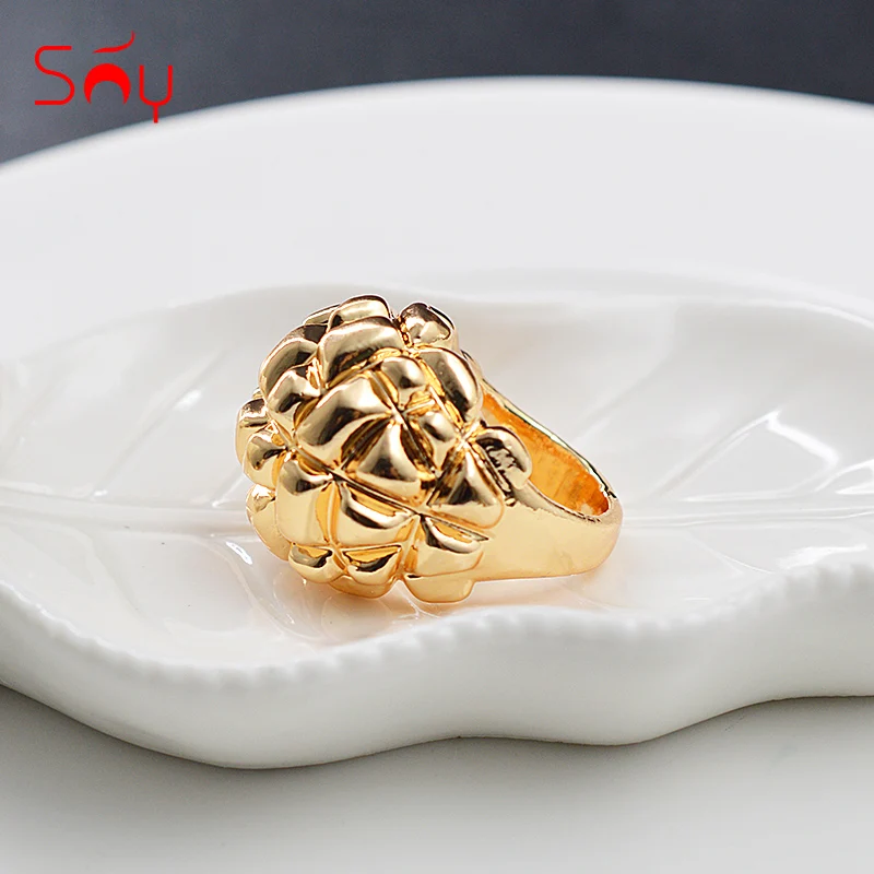 

Sunny Jewelry Big Ring 2021 New Design High Quality Copper Ring Jewelry For Women Bridal Ring For Stereoscopic Classic Party