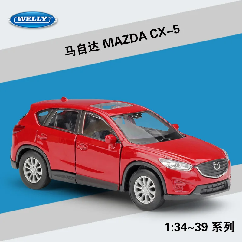 MAZDA CX-5 WELLY Cars 1/36 Metal Alloy Diecast Model Toys | Railed/Motor/Cars/Bicycles