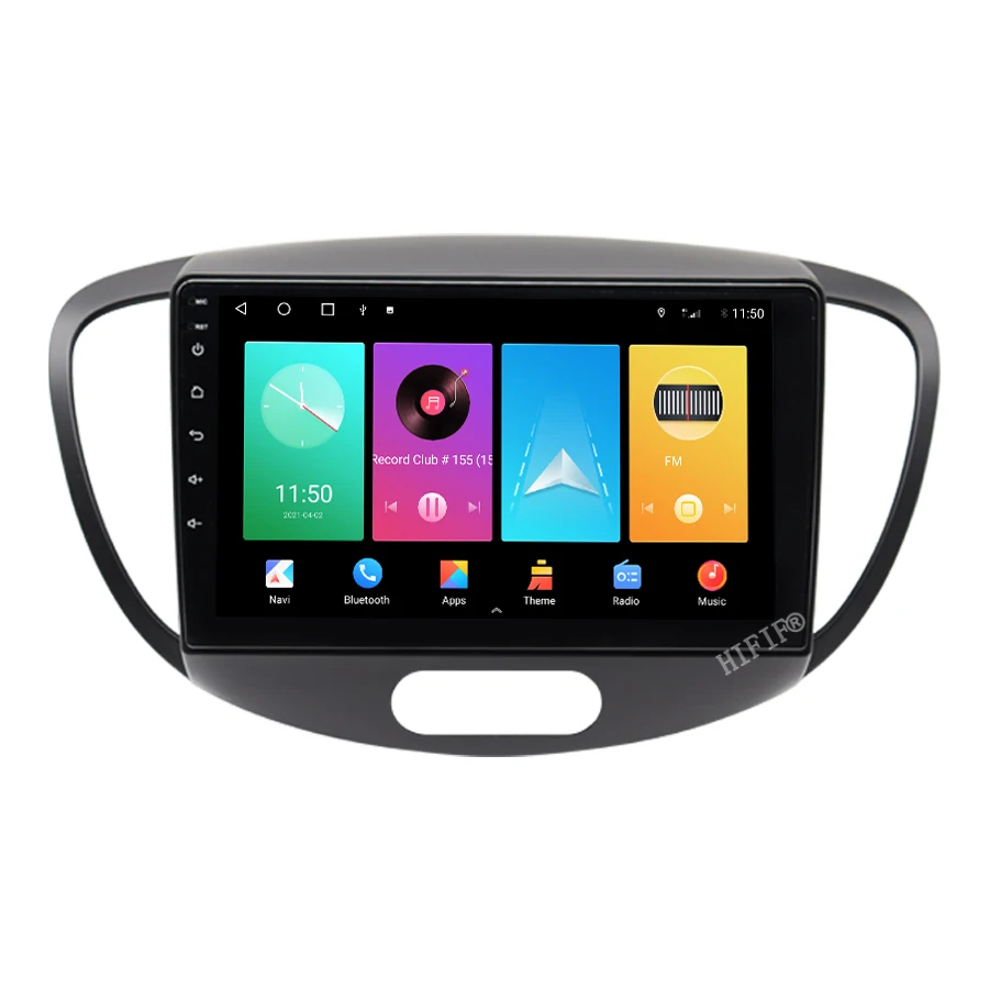 Автомагнитола для Hyundai I10 2008 2009 2010 2011 2012 2din радио Авторадио Carplay навигация GPS