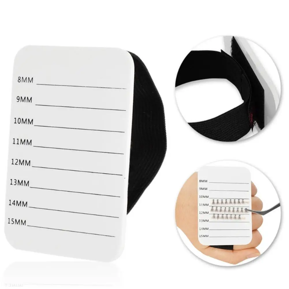 

Blue ZOO False Eyelash Grafting Tool Set Curler Swab Tweezer Eye Pad Display Board Comb for Learner Practice