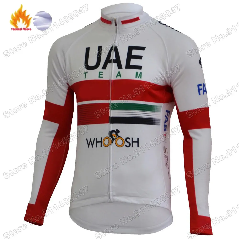 

Winter 2021 Uae Team Cycling Jersey Set Clothing Suit Mens Long Sleeve MTB Bike Road Pants Bib Ropa Ciclismo