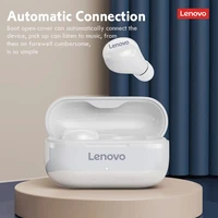 lenovo lp11 tws mini bluetooth earphone wireless headphone 9d stereo sports waterproof earbuds headsets with microphone