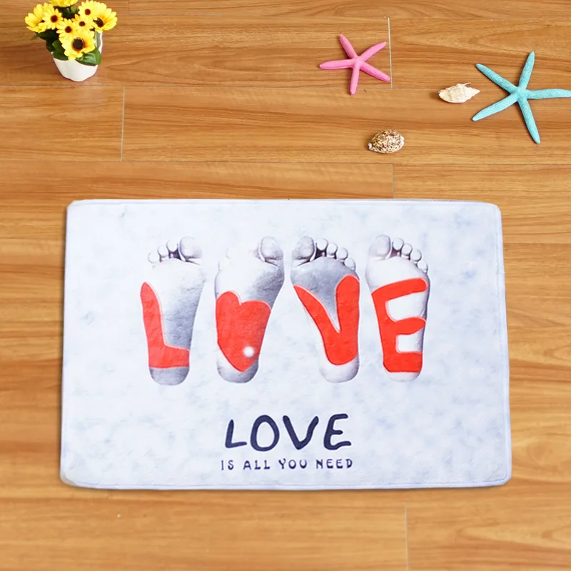 Zeegle фланелевые напольные коврики домашние мягкие для прихожей