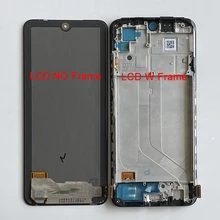 Original Amoled For Xiaomi Redmi Note 10 LCD M2101K7AI/AG LCD Display Frame Touch Panel Digitizer For Redmi Note 10S M2101K7BG