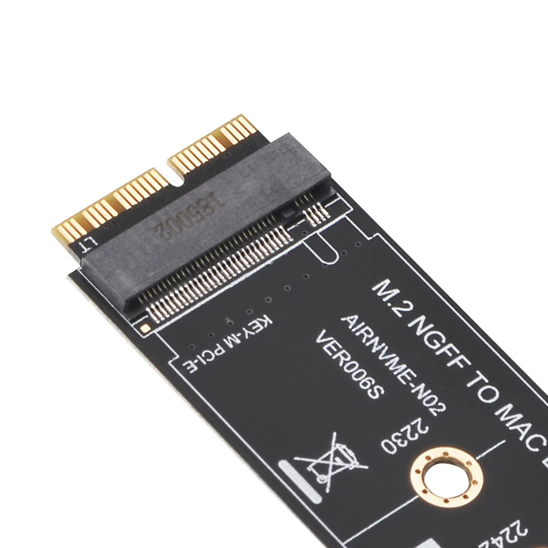 M2 NGFF PCIe AHCI SSD адаптер карты Разъем для MACBOOK Air 2013 2014 2015 2017 A1465 A1466 Pro A1398 A1502 A1419 2230-2280 |