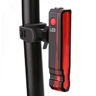 Фсветильник светильник велосипедный JLETOLI, лазерный, перезаряжаемый, USB, водонепроницаемый