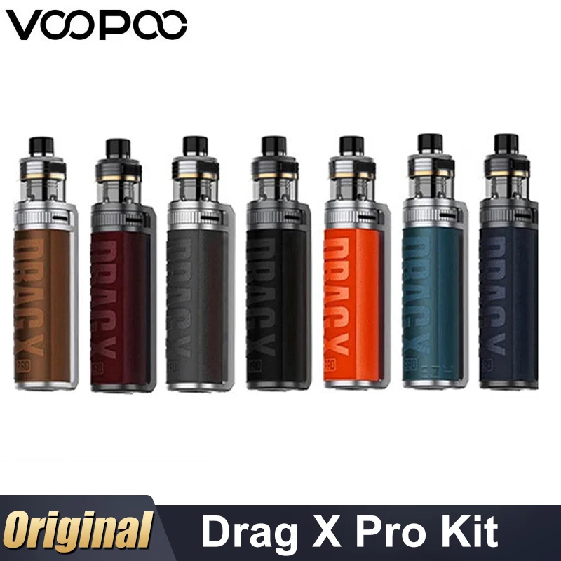 Оригинальный комплект VOOPOO Drag X Pro 100 Вт 5 мл TPP Pod для катушки PnP 18650/21700 аккумулятор