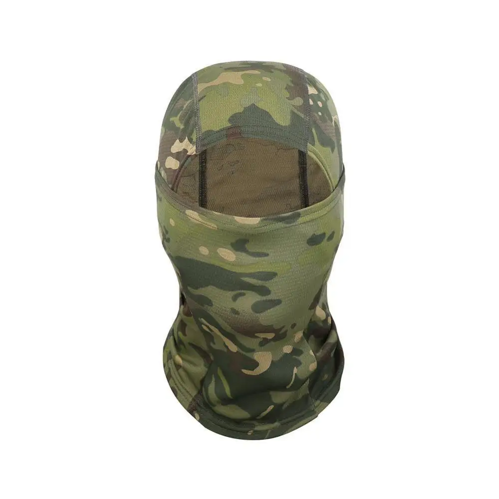 Jungle Военная камуфляжная тактическая бандана, черная маска для страйкбола, пейнтбола, Балаклава, шлем, дышащая подкладка, велосипедная шапка для мужчин - Цвет: Jungle