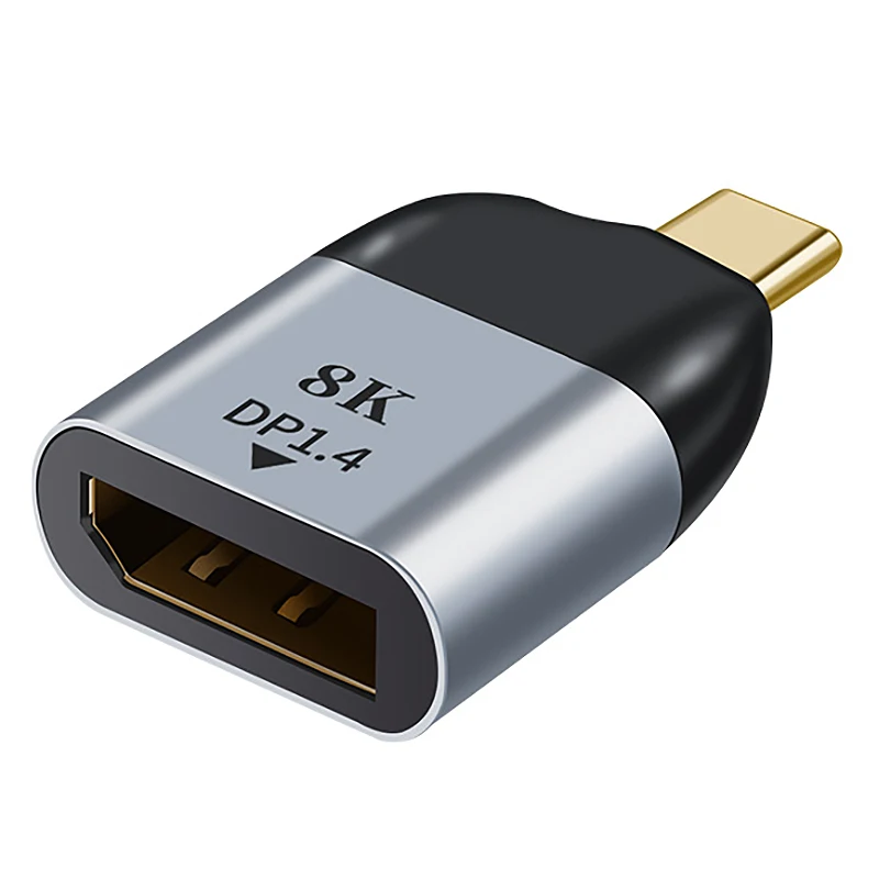 

JORINDO Тип C Male к Mini DP адаптер Портативный USB-C адаптер 8K @ 60 Гц DP1.4 HD адаптер поддерживает все Тип-C Выход видеоустройства