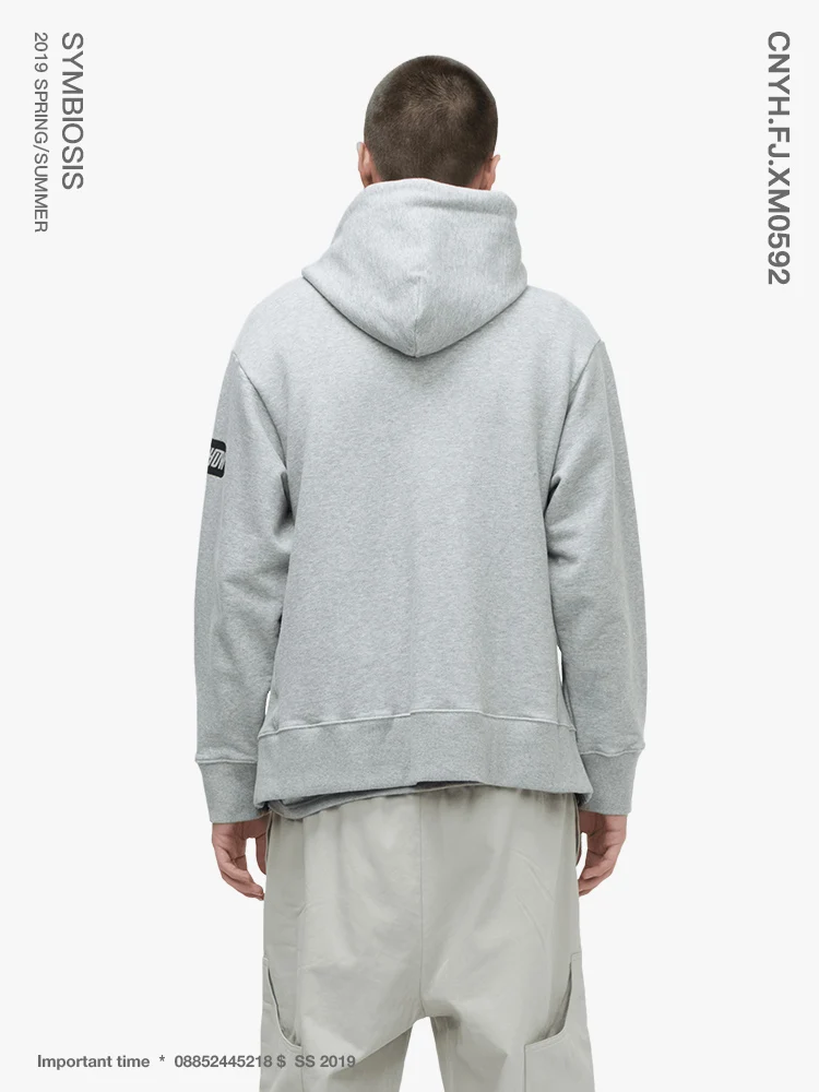VIISHOW уличная Мужская толстовка бренд Sudaderas Para Hombre 2019 лоскутные толстовки мужские