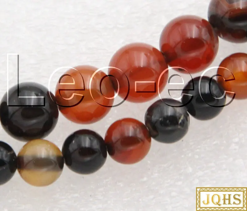 

6mm Round Multicolor Agates Loose Strand For Jewelry Making 15" V1320
