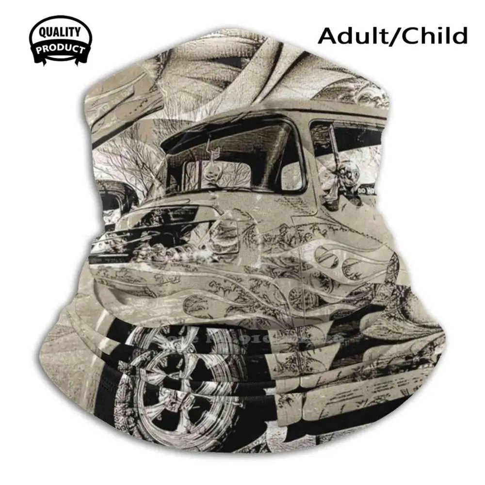 

Винтажная мягкая теплая маска на лицо для пикапа и грузовика Ford шарф для пикапа и автотранспортировки