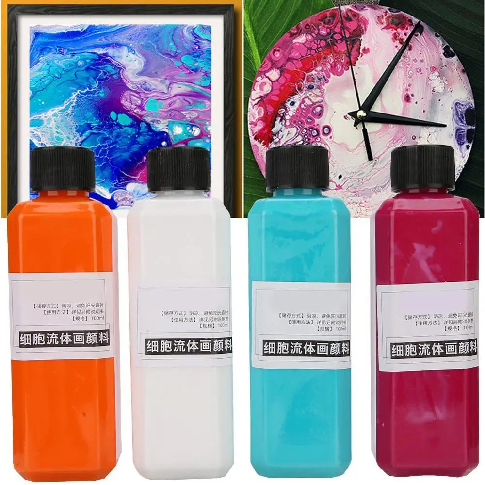 Набор для рисования акриловыми красками детский набор пигментов рукоделия