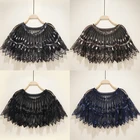 Женская винтажная куртка с блестками, бежевая, черная, синяя, серебряная, Золотая куртка-Болеро в Европейском стиле, элегантная накидка, лето 1920