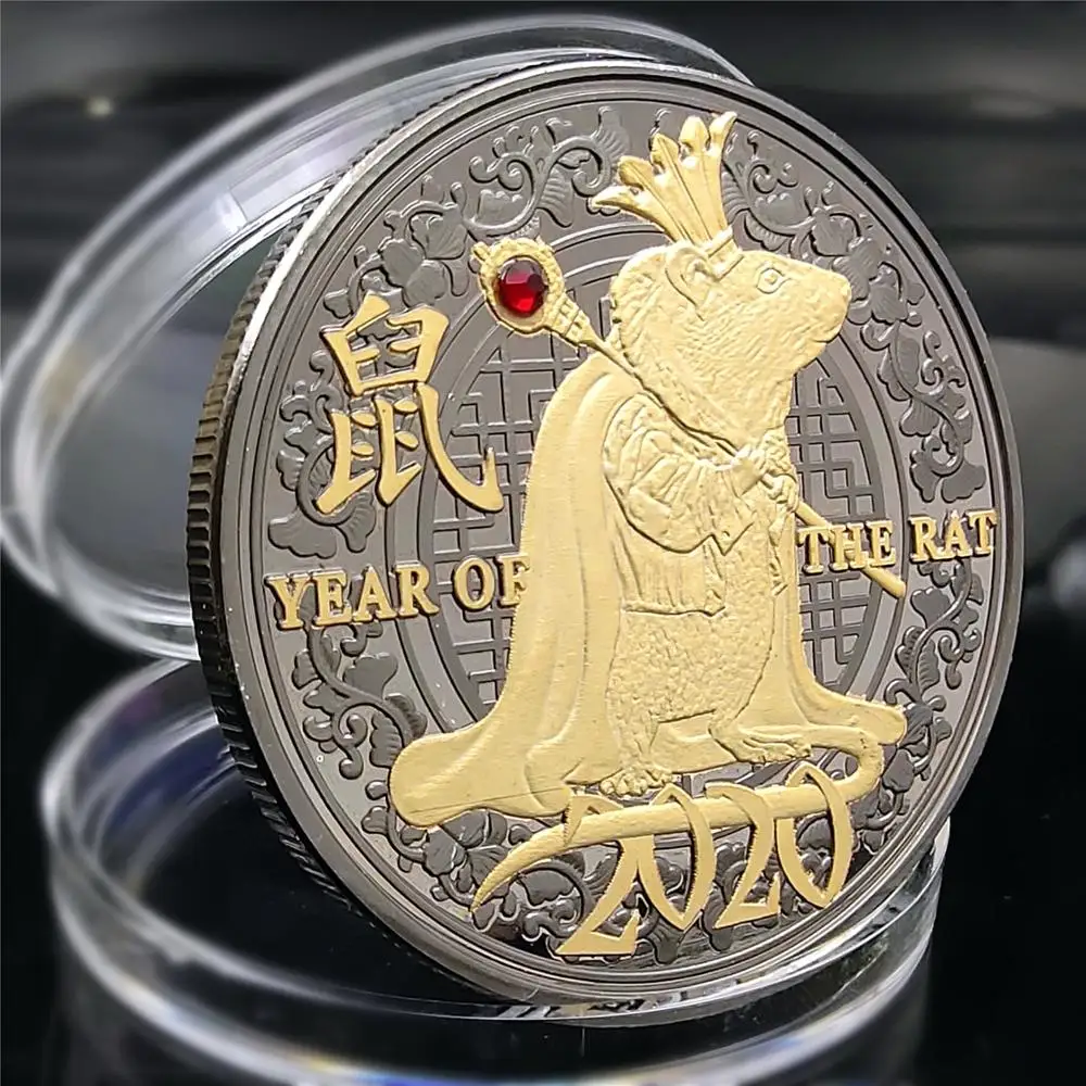 Оригинальная мышь 2020 год крысы оригинальная коллекция знаков китайского зодиака