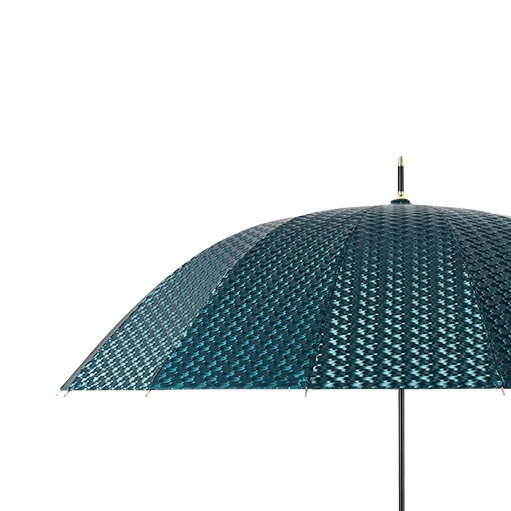Большой Водонепроницаемый зеленый зонтик роскошным ветростойким ложки с