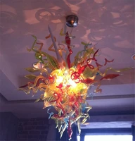 new party deco dale chihully style hand blown glass chandelier lighting