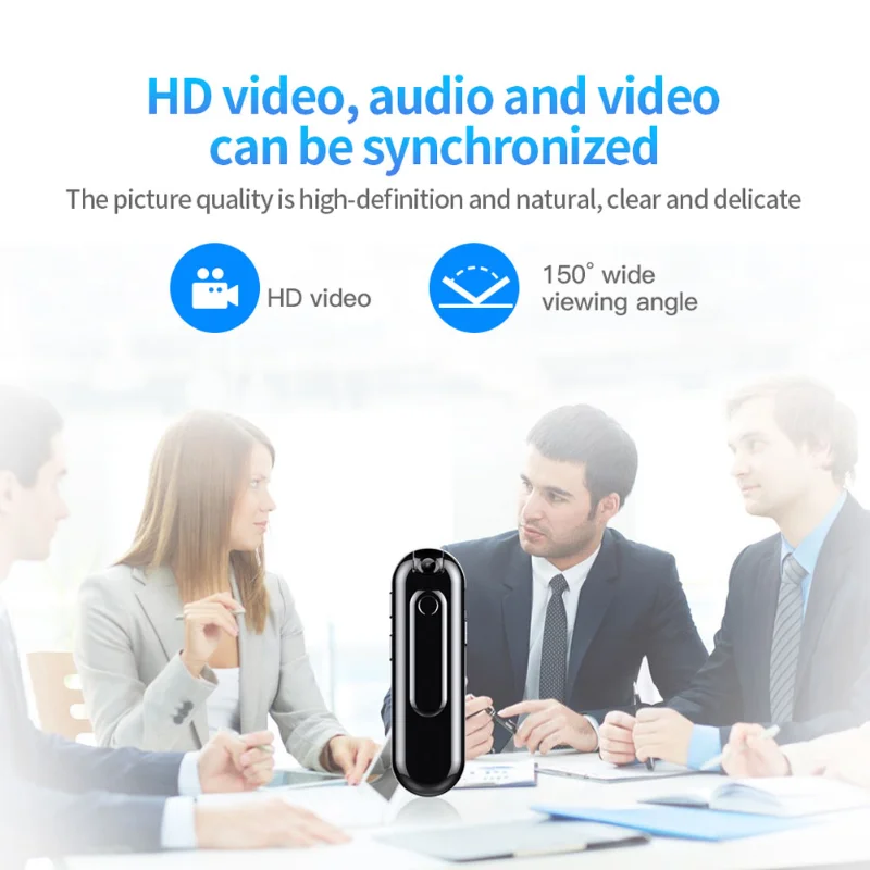 Портативный мини видеорегистратор V5 1080P с поддержкой Wi Fi и HD ресивером
