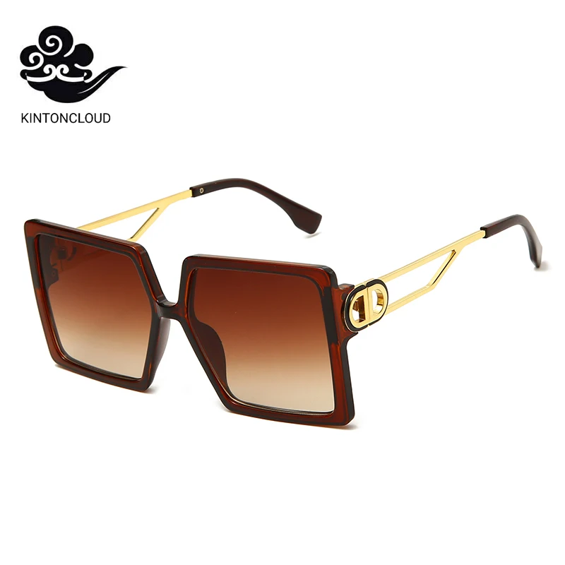 

2021 Woman Trending Vingtage Retail Wide Groovy Wholesale Sunglasses Shades Rectangle Oversize Mens Luxury Travel Girls Boys