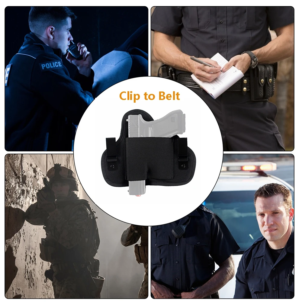 Тактическая кобура для пистолета скрытого ношения правая/левая рука Зажим ремня