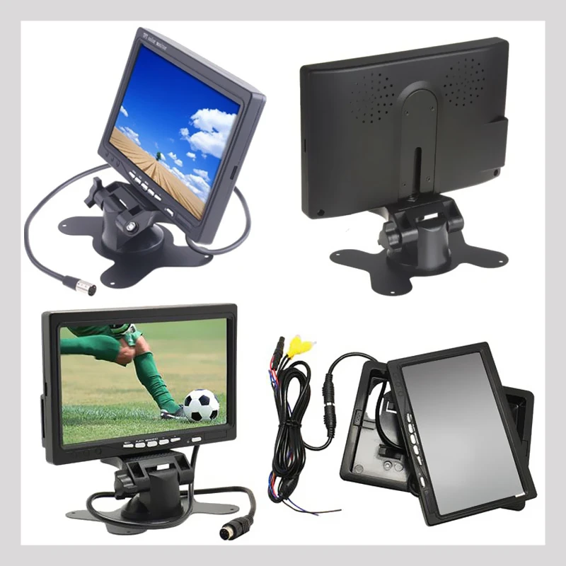 Камера заднего вида Автомобильная Беспроводная с ЖК-дисплеем 7 дюймов 420 в |