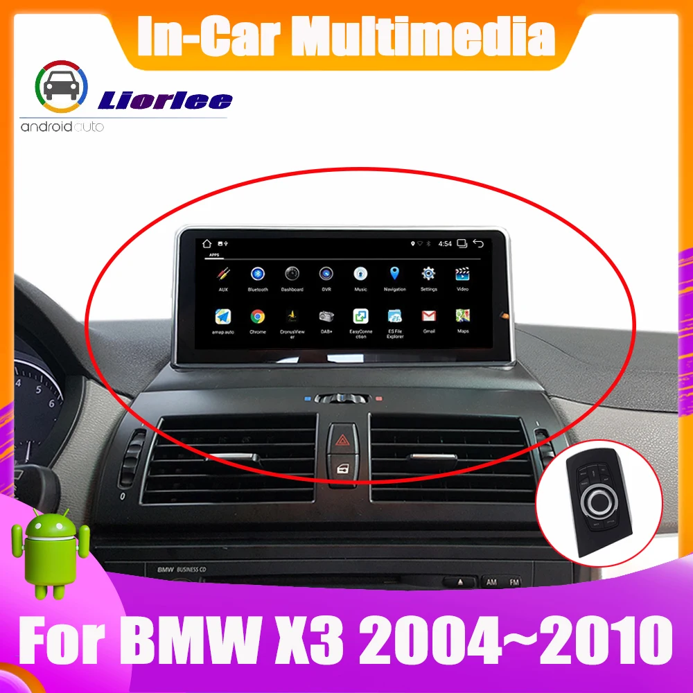 Автомобильный радиоплеер для BMW X3 E83 2004 2005 2006 2007 2008 2009 2010 Android система Авторадио GPS