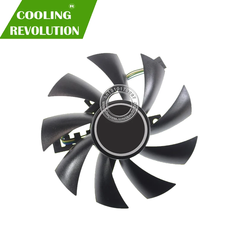 

87 мм пластина h 12 В постоянного тока а 4-контактный графический вентилятор для ASUS PH-GTX1060 3G PH-GTX1060 6 ГБ