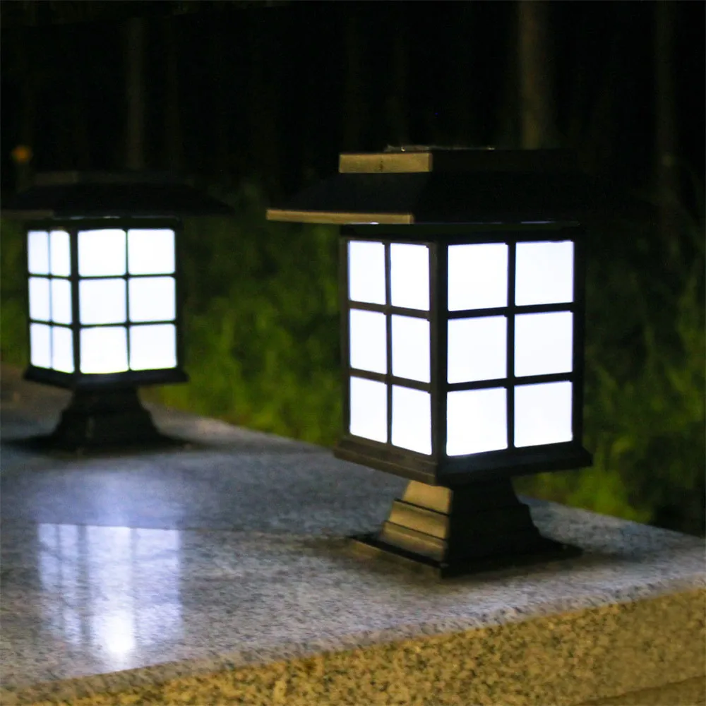 

2Pcs Outdoor Solar Lamp Led Solar Pathway Lights Waterproof for Garden/Landscape/Yard/Patio/Driveway/Walkway Lighting