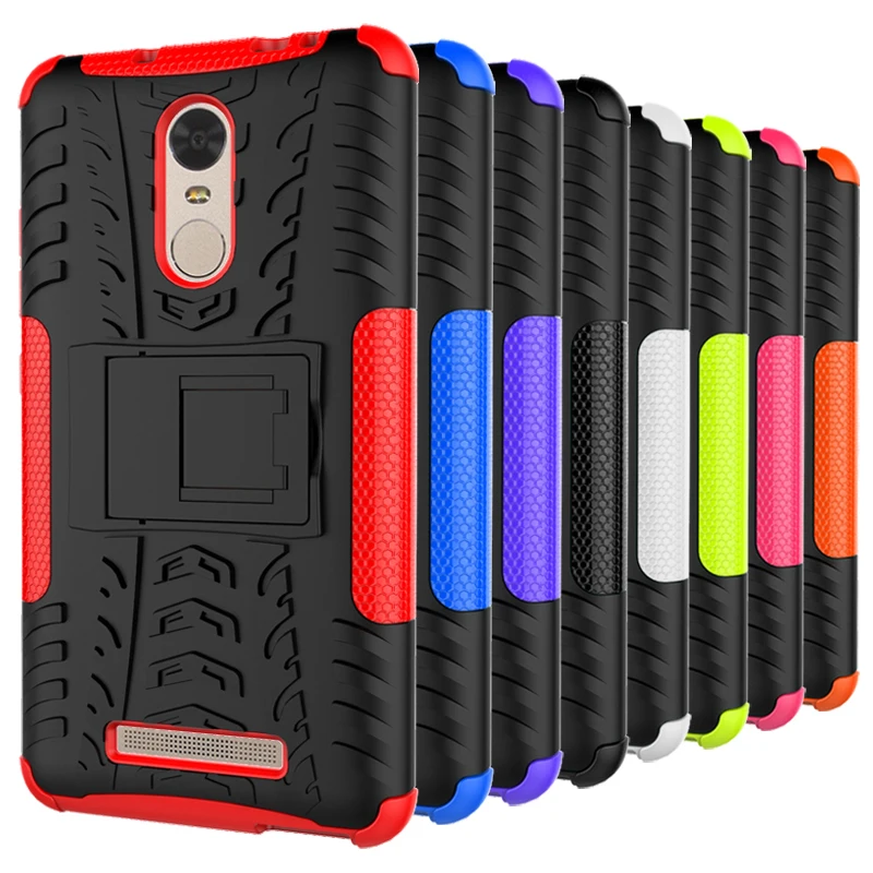 Противоударный силиконовый чехол с подставкой для телефона Xiaomi Redmi Note 8 3 3S 4 4X 4A 5 5A
