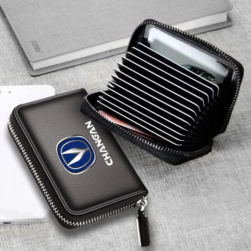 Сумка из натуральной кожи для водительских прав визитница кошелек changan CS75 CS15 CS95