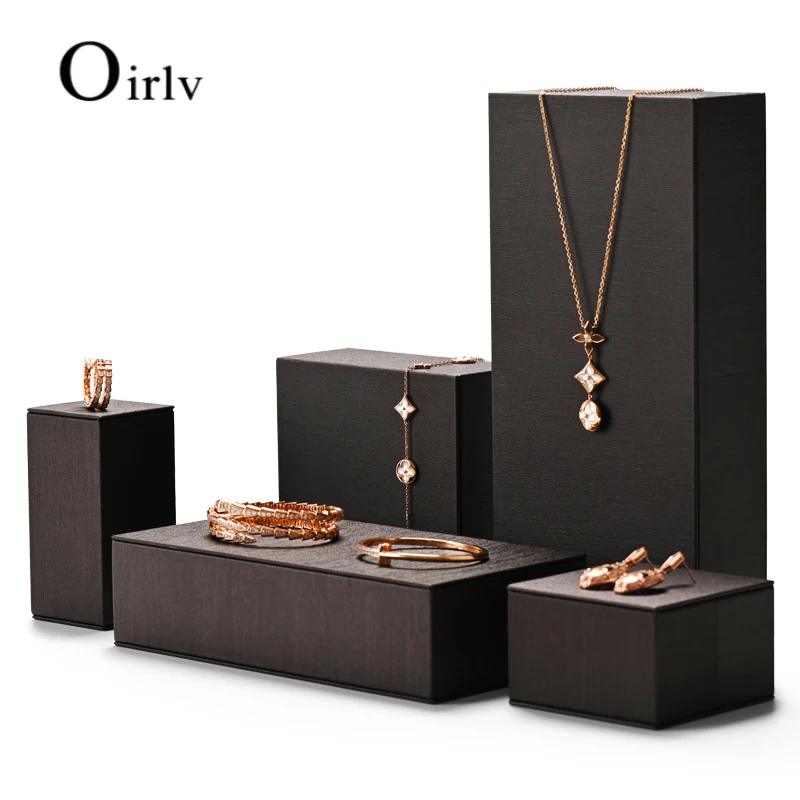 

Подставка-органайзер для хранения ювелирных изделий, из ПУ кожи