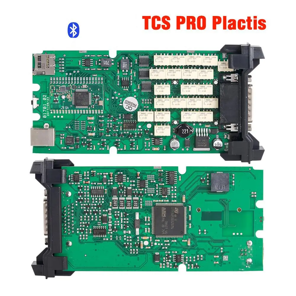 Один зеленый PCB супер cdp tcs pro bluetooth 2016R1 Keygen multidiag pr для автомобиля грузовик диагностический инструмент Горячая 3 шт./лот - Цвет: TCS PRO 2