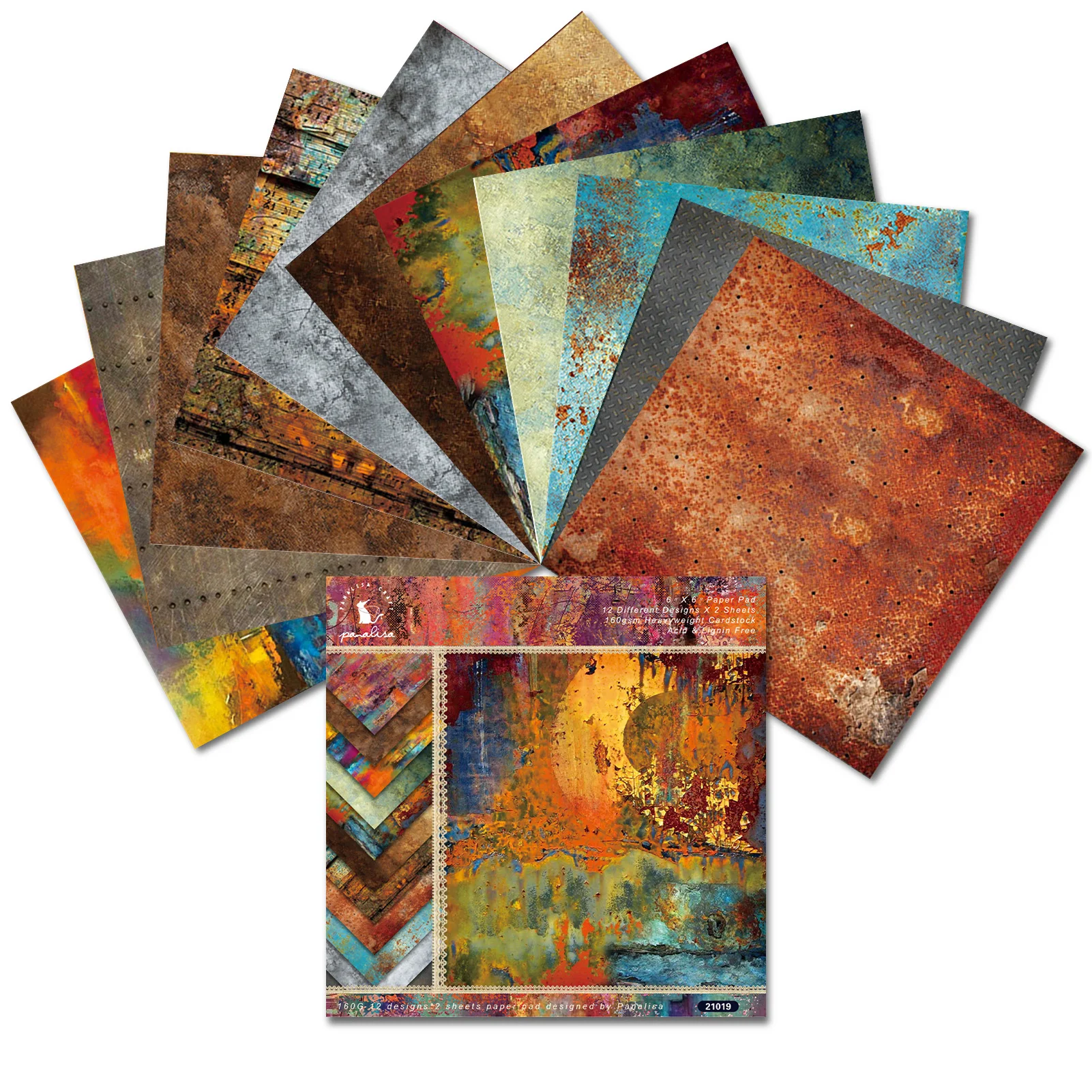 

Single-Sided Scrapbook Paper Pad DIY Photo Album Scrapbook Paper 24 Sheets Card Background Making Paper 6 Inches For Travel Jour